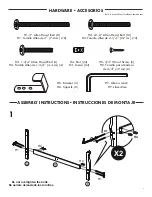 Preview for 5 page of DaVinci Elizabeth II Convertible Toddler Bed 0810 Assembly Instructions Manual