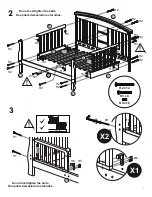 Preview for 6 page of DaVinci Elizabeth II Convertible Toddler Bed 0810 Assembly Instructions Manual