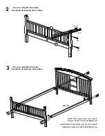 Предварительный просмотр 11 страницы DaVinci Elizabeth II Convertible Toddler Bed 0810 Assembly Instructions Manual