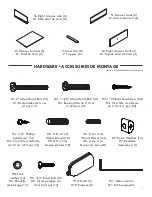 Preview for 4 page of DaVinci Fairway 13516 Assembly Instructions Manual