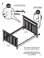 Preview for 5 page of DaVinci Full Size Bed Conversion Kit Assembly Instructions Manual