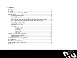 Preview for 6 page of DaVinci Harmony PILOT User Manual