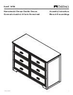 Предварительный просмотр 1 страницы DaVinci Homestead Assembly Instructions Manual