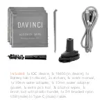 Предварительный просмотр 5 страницы DaVinci IQC Product Manual