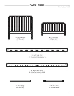 Предварительный просмотр 3 страницы DaVinci Jenny Lind Twin Bed Assembly Instructions Manual