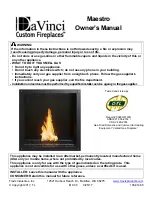 DaVinci Maestro Collection Square Owner'S Manual предпросмотр