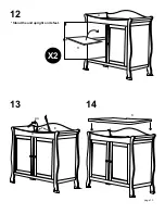 Предварительный просмотр 10 страницы DaVinci Parker 2 Door Changer Assembly And Operation Manual