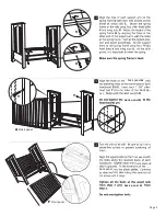 Предварительный просмотр 5 страницы DaVinci Roxy Crib M5941 Assembly And Operation Manual