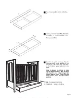 Предварительный просмотр 7 страницы DaVinci Roxy Crib M5941 Assembly And Operation Manual