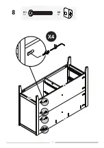 Предварительный просмотр 15 страницы DaVinci Sawyer Farmhouse M24726 Manual