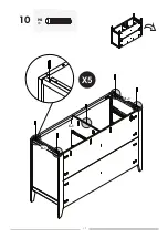 Предварительный просмотр 17 страницы DaVinci Sawyer Farmhouse M24726 Manual