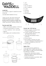 Davis & Waddell DES0186 Manual preview