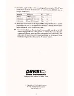 Предварительный просмотр 3 страницы Davis Instruments Anemometer Mast Mount Install Manual