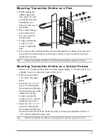 Предварительный просмотр 9 страницы Davis Instruments Anemometer Transmitter Kit Installation Manual