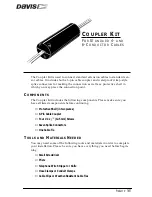 Davis Instruments Coupler Kit Install Manual preview