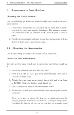 Preview for 11 page of Davis Instruments Cup Anemometer Manual