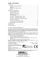 Preview for 2 page of Davis Instruments DriveRight 600E VSS Installation Manual