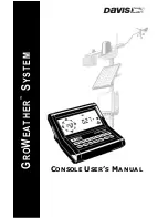 Предварительный просмотр 3 страницы Davis Instruments GroWeather User Manual