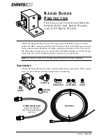 Preview for 1 page of Davis Instruments Radio Surge Protector User Manual