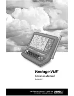 Предварительный просмотр 1 страницы Davis Instruments Vantage VUE Console Manual