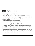 Preview for 18 page of Davis Instruments Vantage VUE Quick Reference Manual