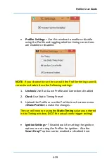 Preview for 75 page of DAVIS TECHNOLOGIES Profiler User Manual