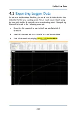 Preview for 91 page of DAVIS TECHNOLOGIES Profiler User Manual