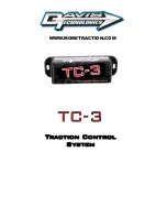 Preview for 1 page of DAVIS TECHNOLOGIES TC-3 Series Instructions Manual