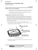 DAVIS 6330 Installation Manual preview