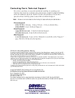 Предварительный просмотр 4 страницы DAVIS 8240 Installation Instructions