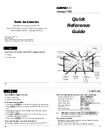 DAVIS and Vantage Pro Quick Reference Manual предпросмотр