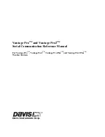 Предварительный просмотр 1 страницы DAVIS and Vantage Pro Reference Manual