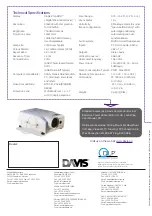DAVIS CinemaOne Technical Specifications preview