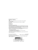 Preview for 2 page of DAVIS DriveRight 8127 Installation Manual