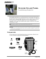 DAVIS EZ-Mount Solar Power Kit Installation Manual preview