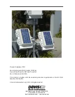 Предварительный просмотр 4 страницы DAVIS EZ-Mount Solar Power Kit Installation Manual