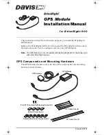 Предварительный просмотр 1 страницы DAVIS GPS Module Installation Manual