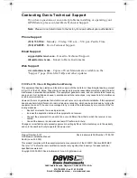 Предварительный просмотр 4 страницы DAVIS GPS Module Installation Manual