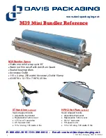 Preview for 1 page of DAVIS M39 Manual