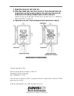 Preview for 4 page of DAVIS Surge Protector Shelter (Small) User Manual