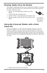 Preview for 5 page of DAVIS Universal Shelter User Manual