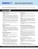 DAVIS Vantage Pro2 Updater Maintenance Manual предпросмотр