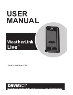 DAVIS WeatherLink Live User Manual preview