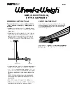 Preview for 1 page of DAVIS Wheel-a-Weigh 1465 Quick Manual