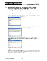 Preview for 28 page of Daviscomms EaziTRAC 1000 User Manual