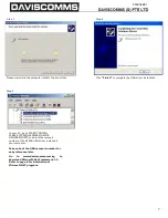 Preview for 7 page of Daviscomms MTD1000 Startup Manual