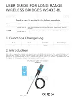 daviteq WS433-BL User Manual preview