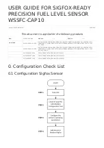 Preview for 1 page of daviteq WSSFC-CAP10 User Manual