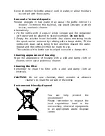 Предварительный просмотр 5 страницы davoline KE7068 Instruction Manual