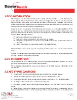 Preview for 2 page of DAWAR DW03424 User Manual